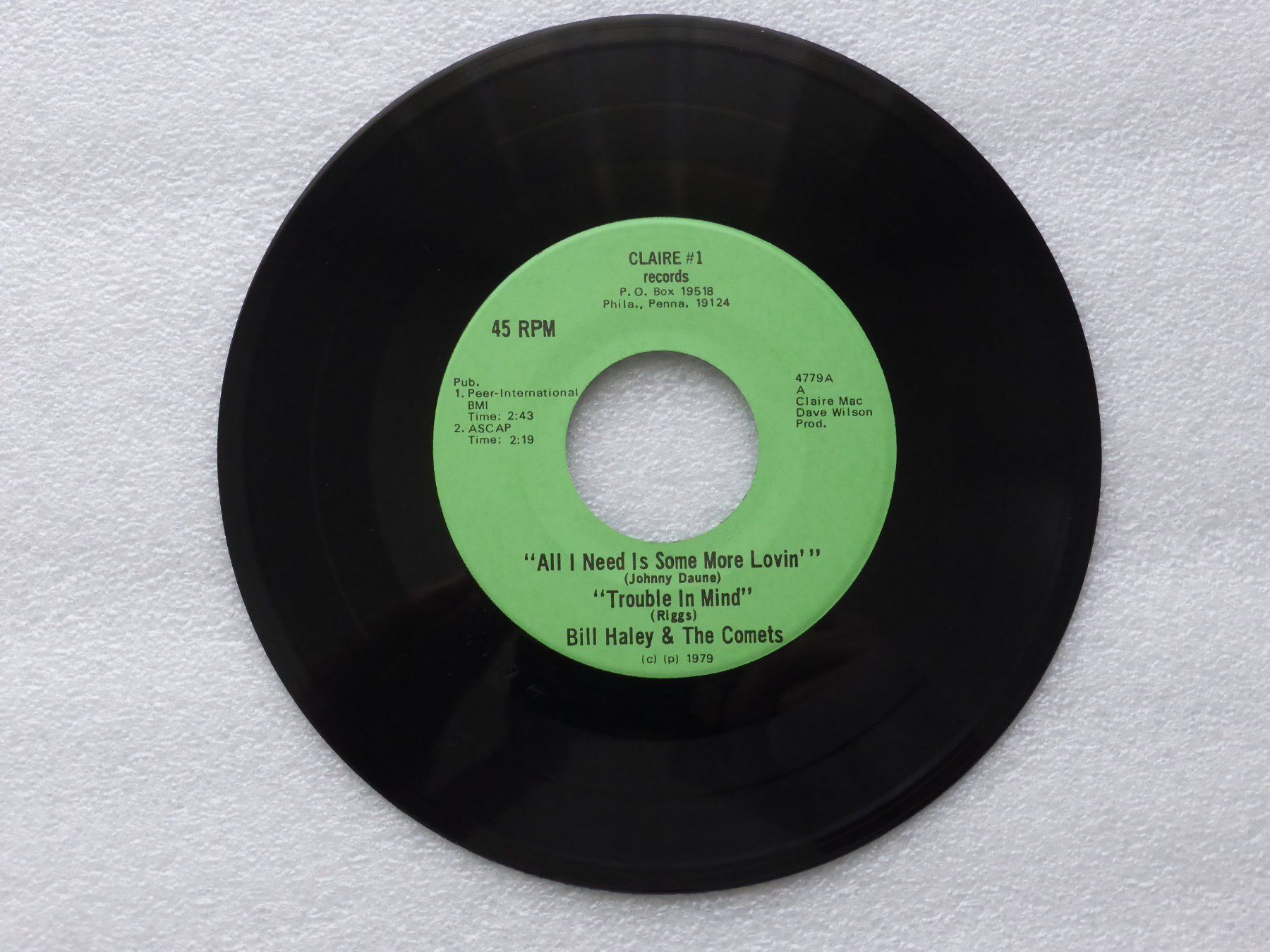 Dischi in vinile: Vinyl Single   EP  BILL HALEY & THE COMETS – Usato da Küssnacht am Rigi venduto da Mondkinder 1