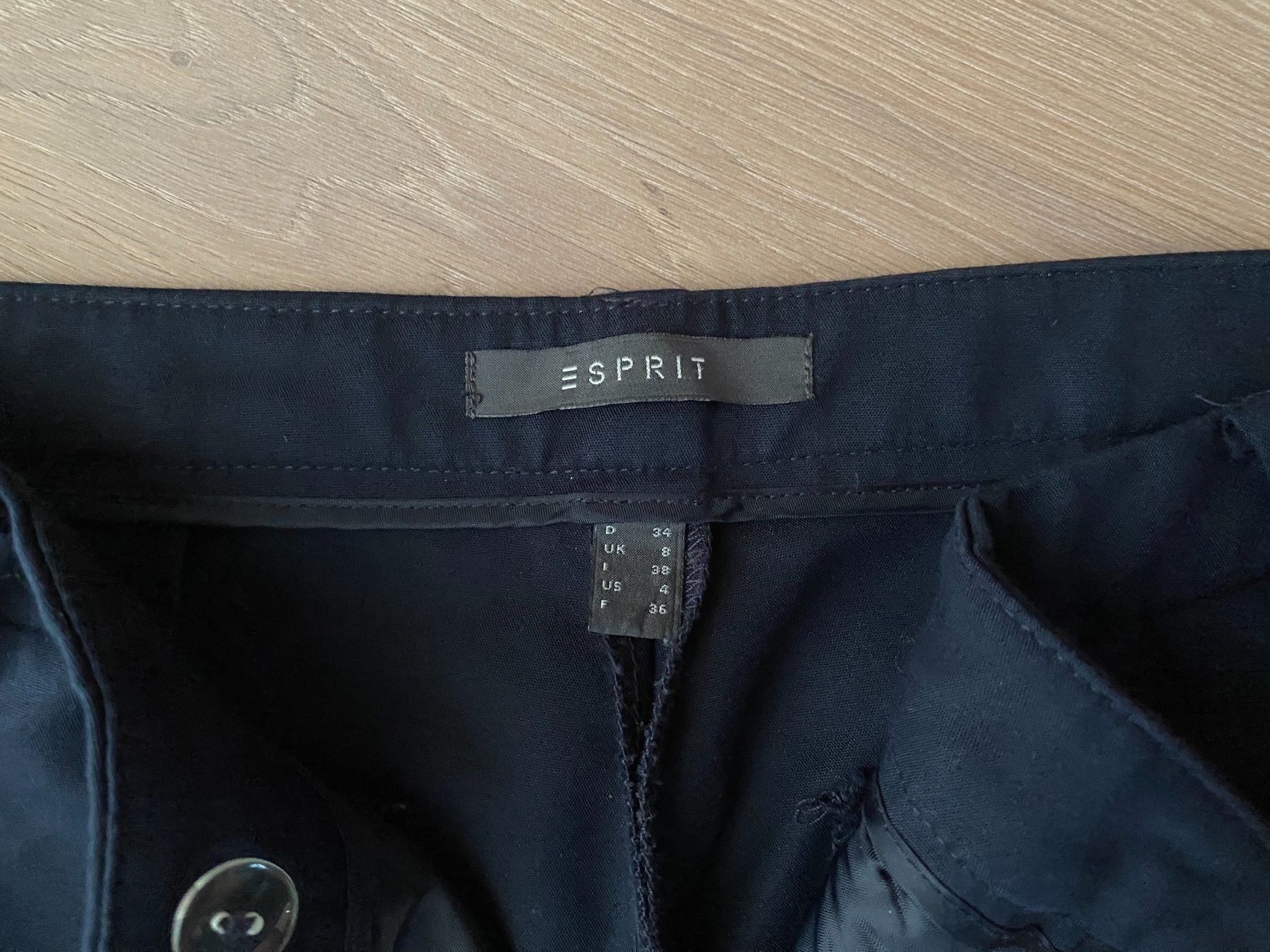 Esprit Hosen: Neue dunkelblaue Esprit Hose Grösse 34 – Neu (gemäss Beschreibung) aus Winkel von Flyhy2020 5
