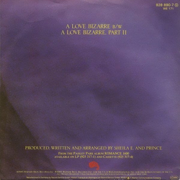 Vinyles: Sheila E: A Love Bizarre 7" – D'occasion à Steinhausen par Vilivinili 1