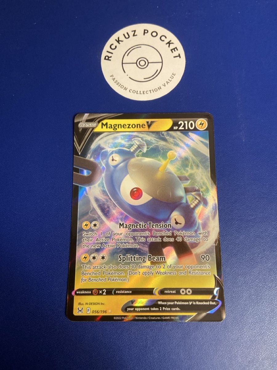 Pokémon Carte collezionabili: Magnezone V #56 Pokémon Lost Origin – Usato da Montagnola venduto da Rickuz