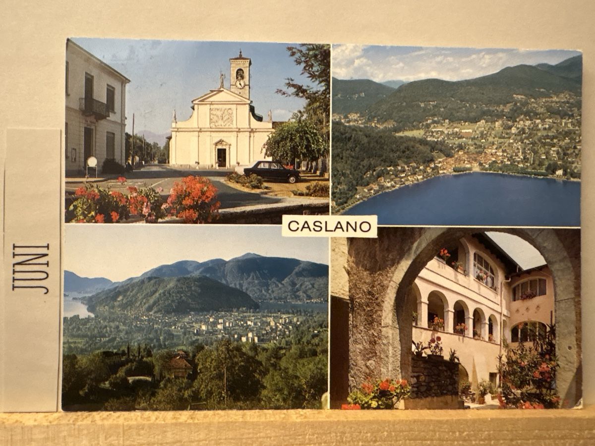 Cartoline postali: AK von Caslano – Usato da Rümlang venduto da Kartenpost1