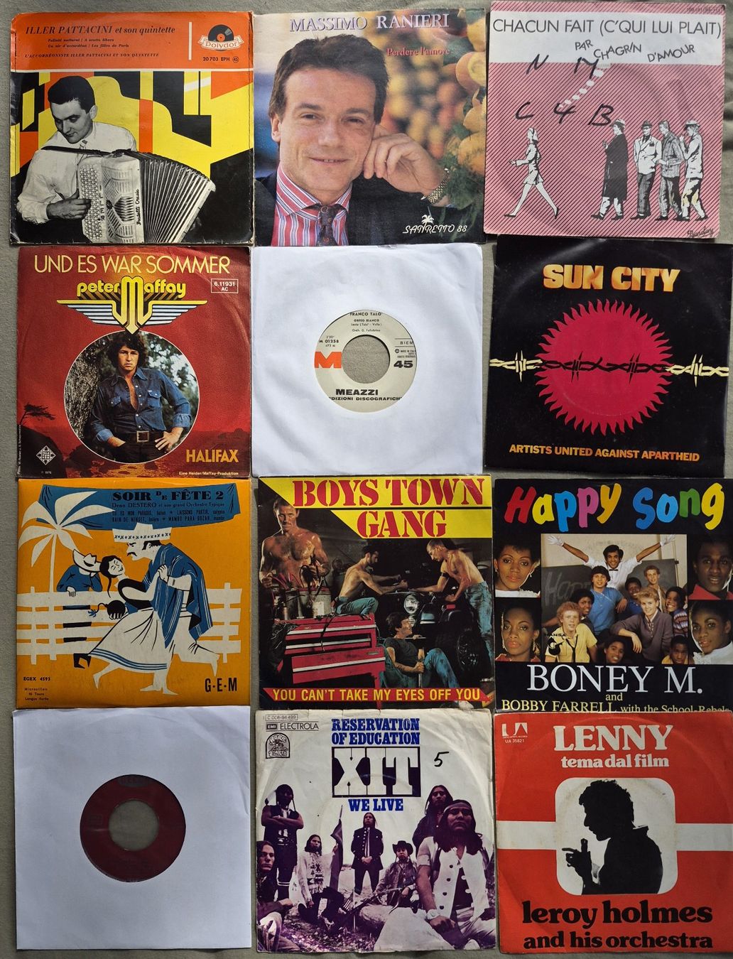 Dischi in vinile: 120 singles: Pop, rock, jazz, country,... – Usato da Onex venduto da X-Ray69 6