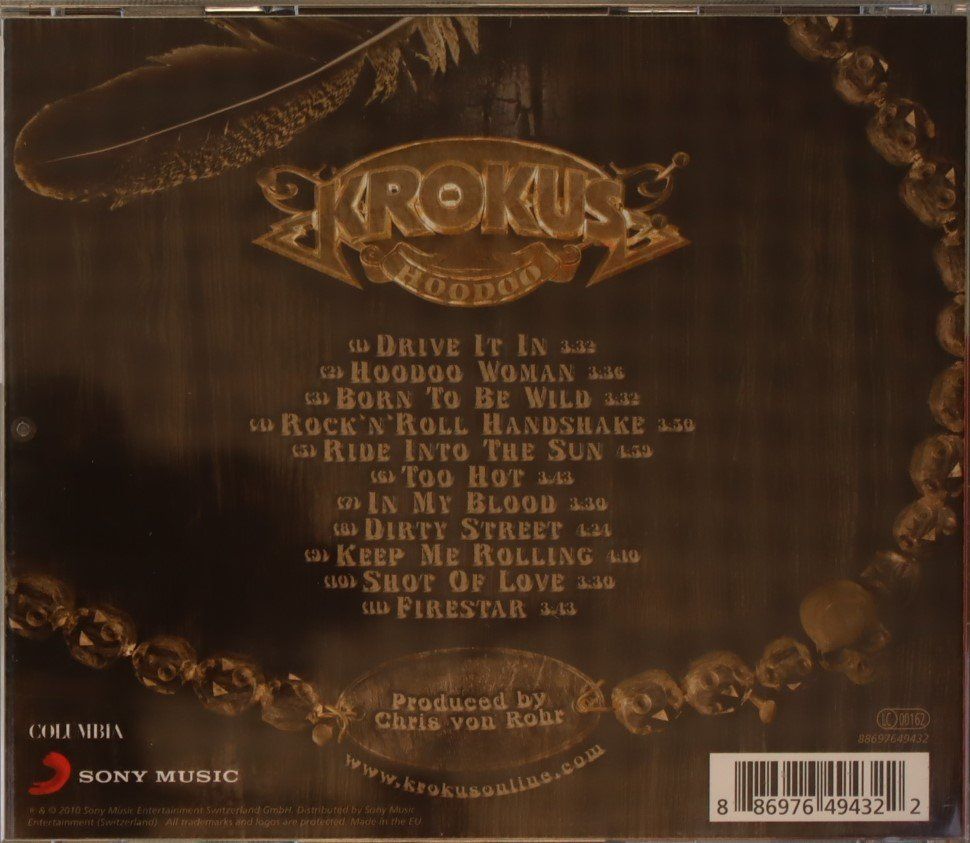 CD: Krokus - Hoodoo – Usato da Luzern venduto da CONTENTI 2