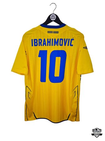 IBRAHIMOVIC #10 Original Sweden 2007-09 Home Trikot