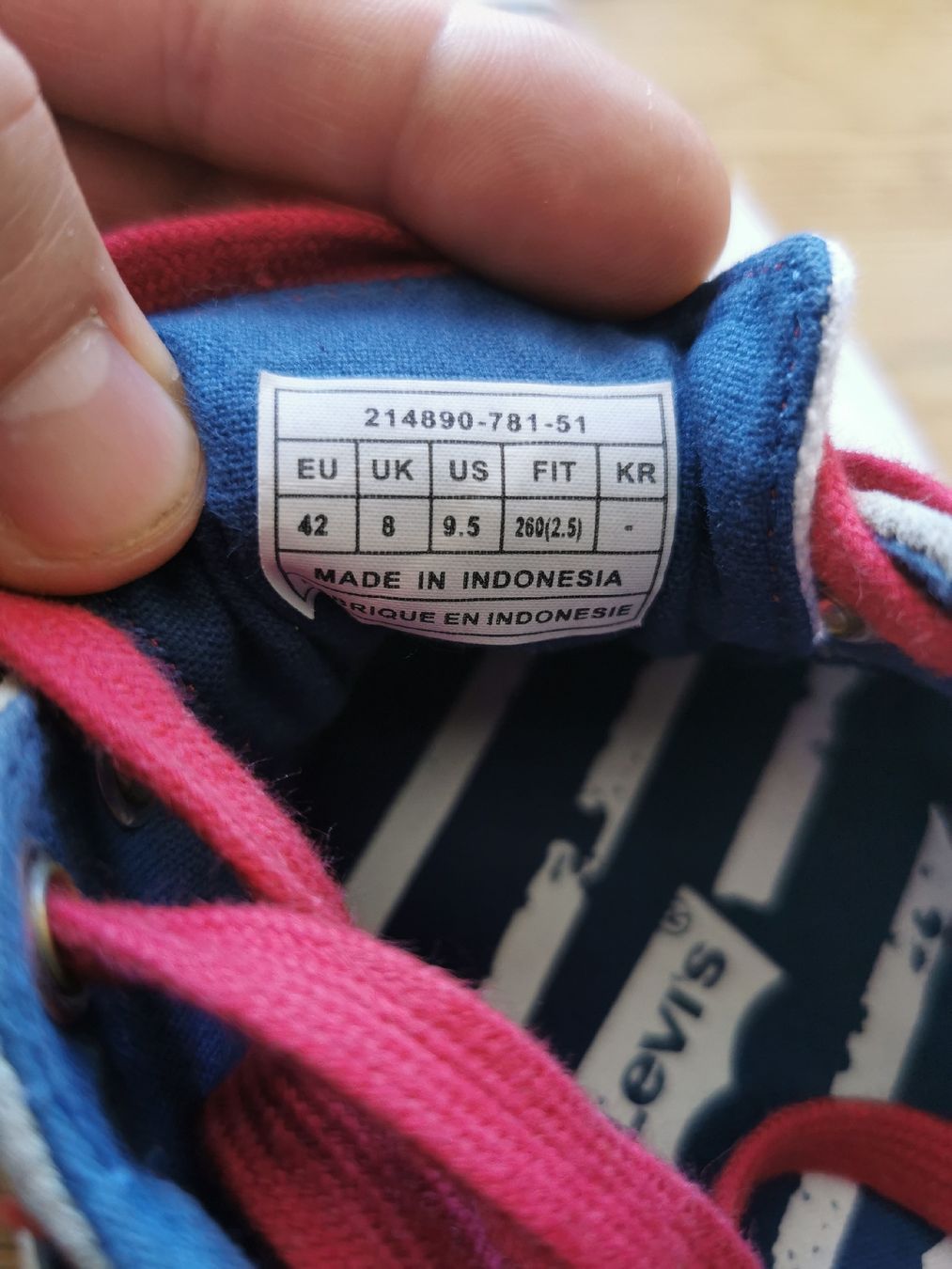 Levi's Scarpe da uomo: Levis Mirto Gr. 42 – Usato da ZERNEZ venduto da joaofonseca 5