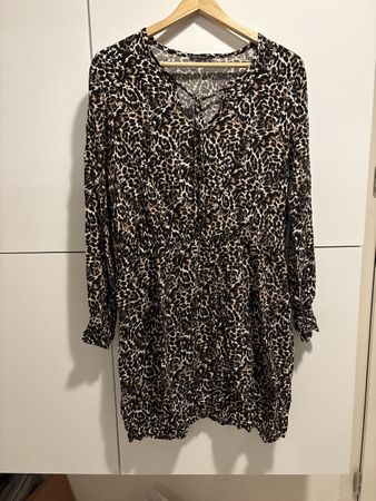 Robe à imprimé léopard - Taille 40
