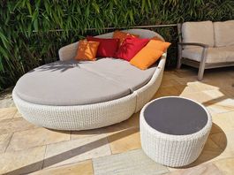 Lit de bronzage Gloster
