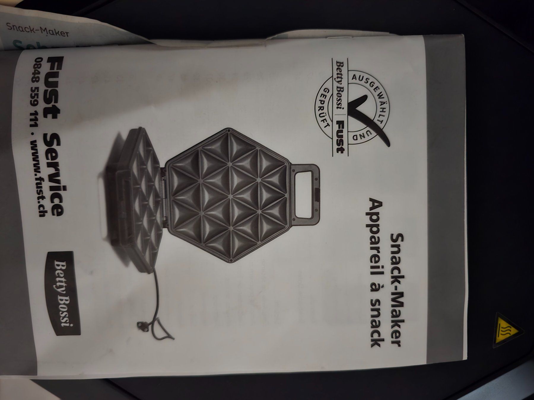 Betty Bossi Appareils de cuisine: Sandwich maker – D'occasion à Merenschwand par Juditha786 3