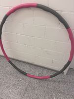 Hula Hoop Fitness Ring rosa/grau