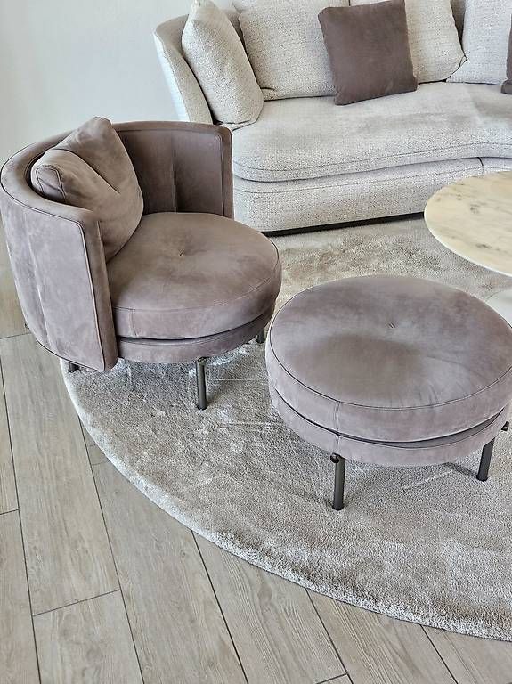 Poltrone: Minotti Sessel  und Hocker "Torii" Small – Usato da Thalwil venduto da sho_y9gm