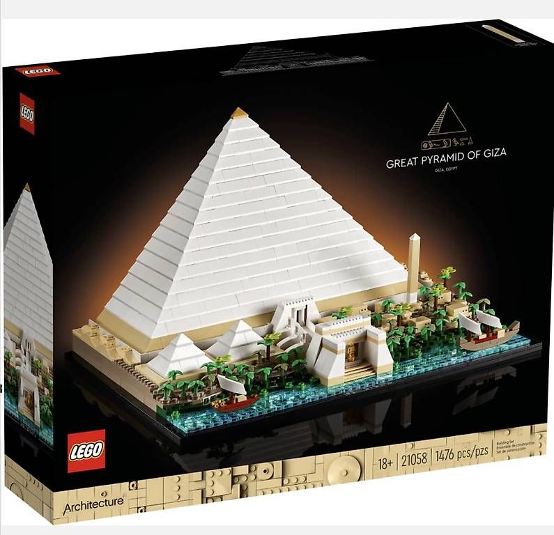 Kit di costruzioni: Lego Pyramide von Gizeh / Cheops Pyramide 21058 – Usato da Adligenswil venduto da sw_10