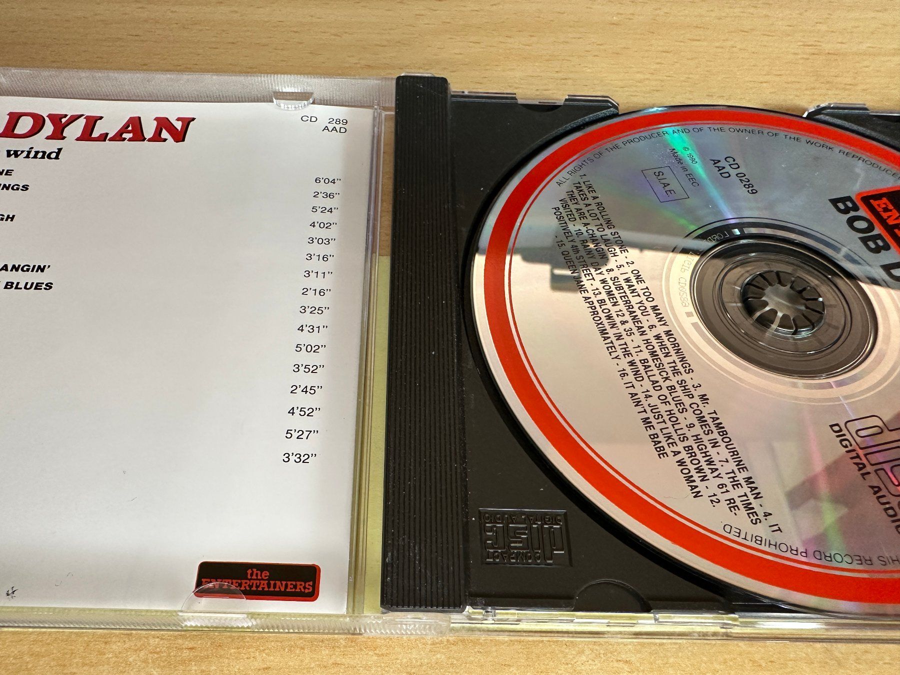 CD: Bob Dylan – Blowin' In The Wind – Usato da Rikon im Tösstal venduto da Alpenmutz 2