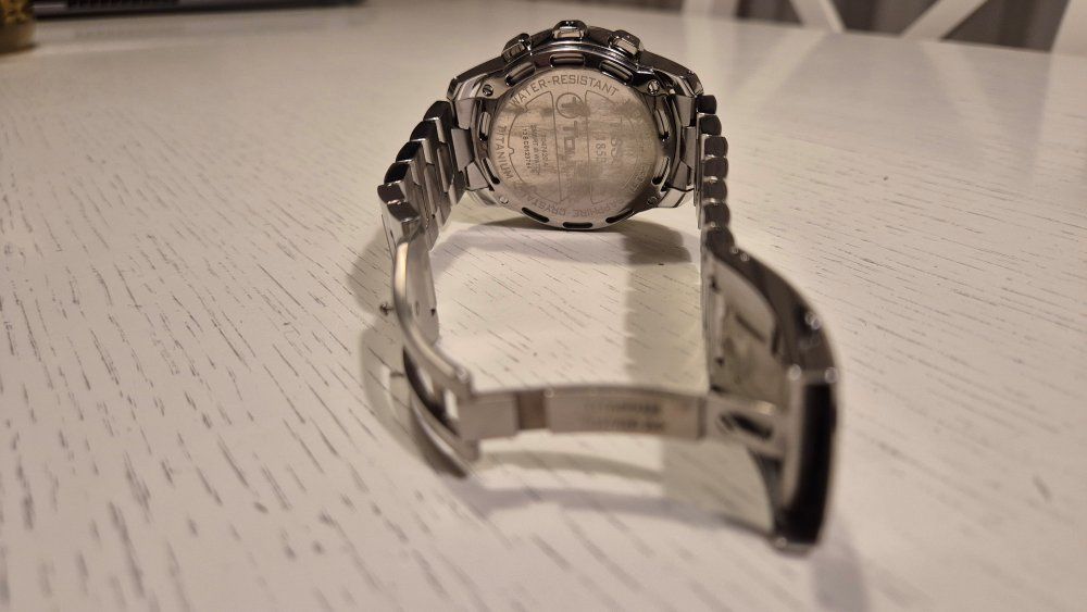 Tissot Orologi: Tissot Karbon T-Touch II Titanium - Touch-Screen Saphirglas – Usato da Hitzkirch venduto da enya2007 9