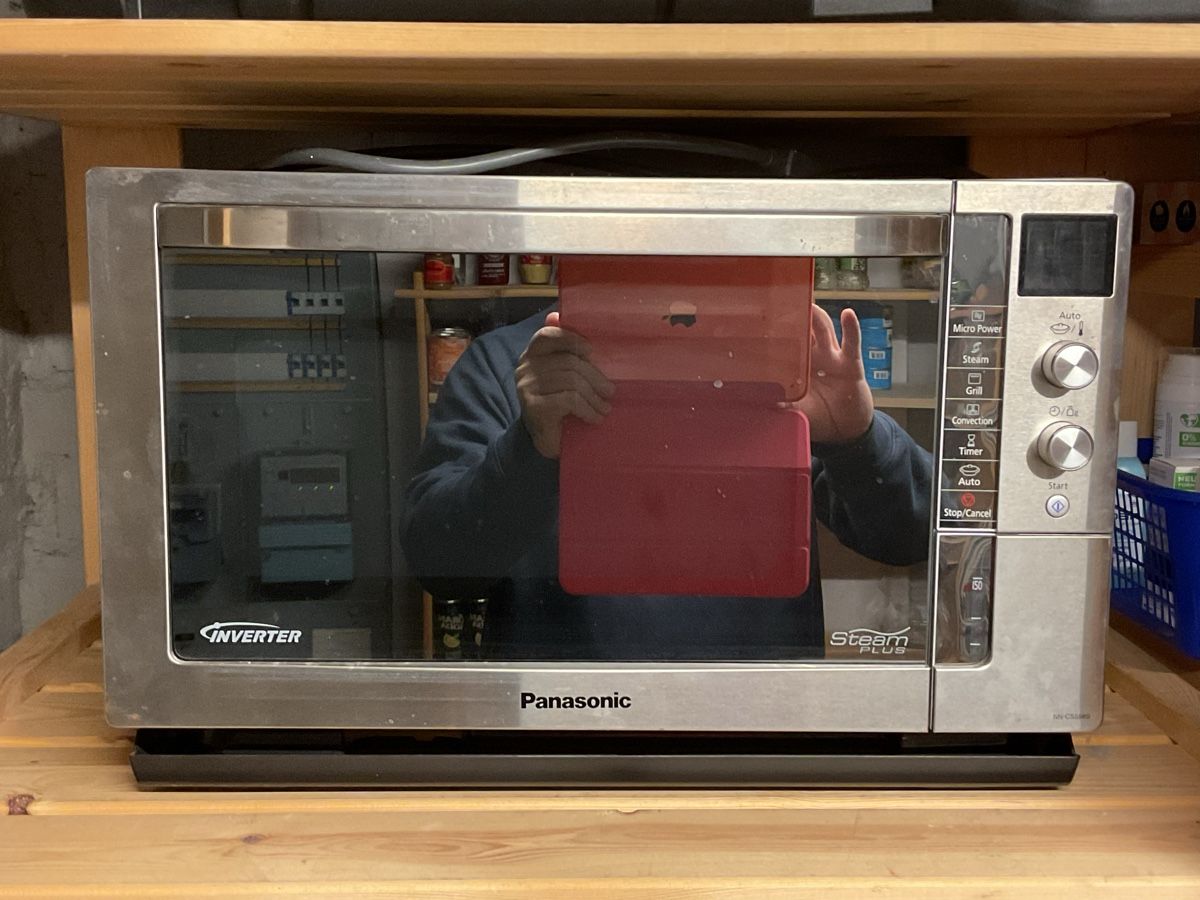 Elettrodomestici da cucina: Panasonic Dampf-Mikrowelle NN-CS598S – Usato da Widnau venduto da nad_z7bn