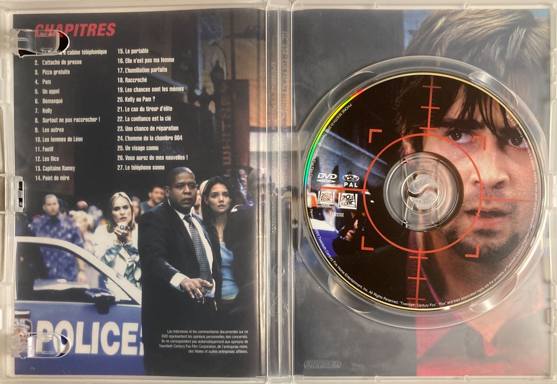 Tutti i DVDs: PHARRELL / WHITAKER /SUTHERLAND - PHONE GAME – Usato da Poliez-Pittet venduto da Newtown-Records 2