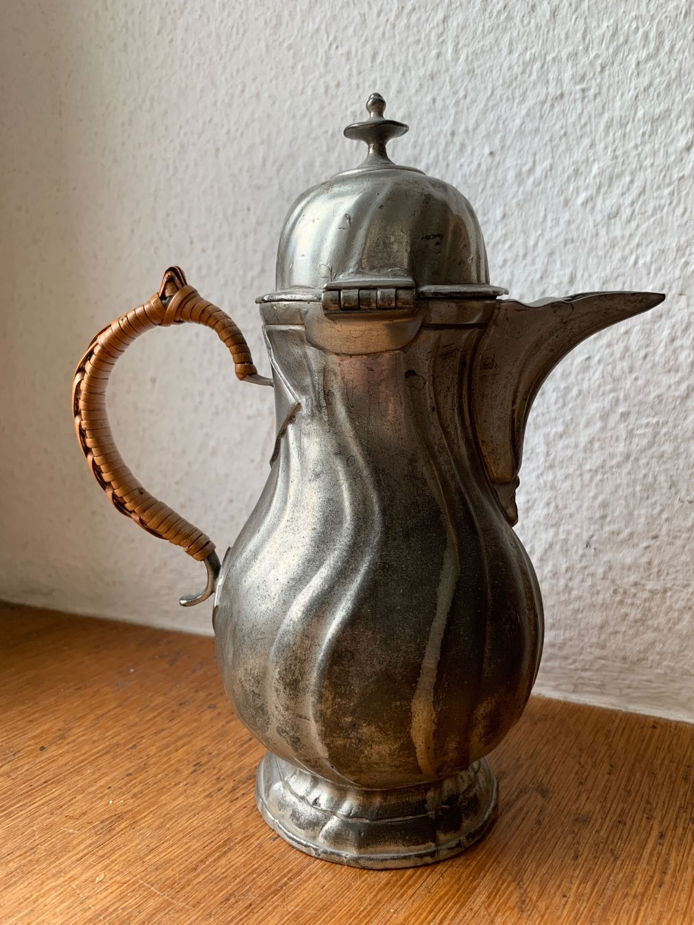 Teekannen: Antike Zinnkanne mit Deckel um 1900 – Gebraucht aus Richterswil von Moii89 2