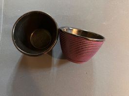 2 tasses à thé * En fonte * 100 ml/tasse