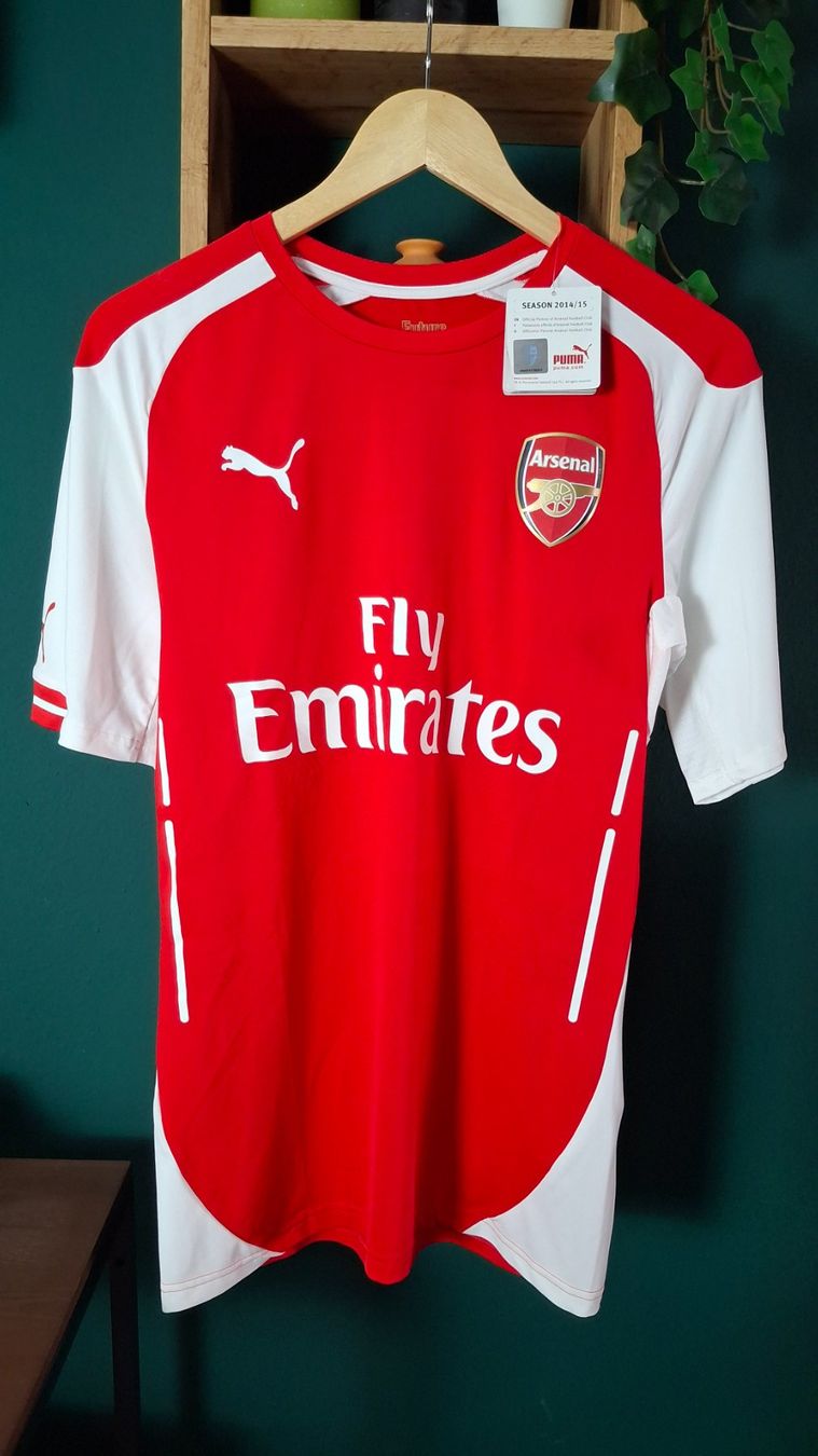 Arsenal Leibchen & Hosen: Arsenal 2014 2015 player version puma – Neu und originalverpackt aus Yverdon-les-Bains von flo_8fgr