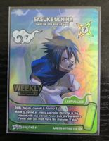 Naruto Mythos Sasuke Uchiha Weekly card 148/140V EN