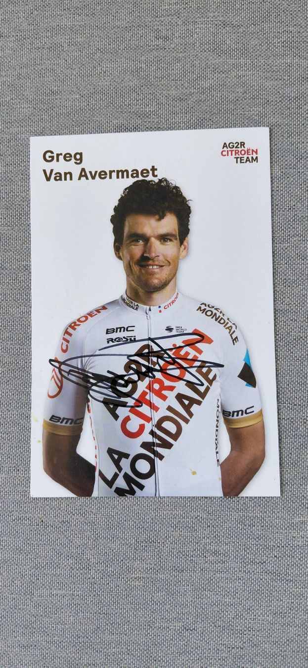 Autogramme: Autogrammkarte Greg Van Avermaet – Gebraucht aus Schmerikon von Olympia04