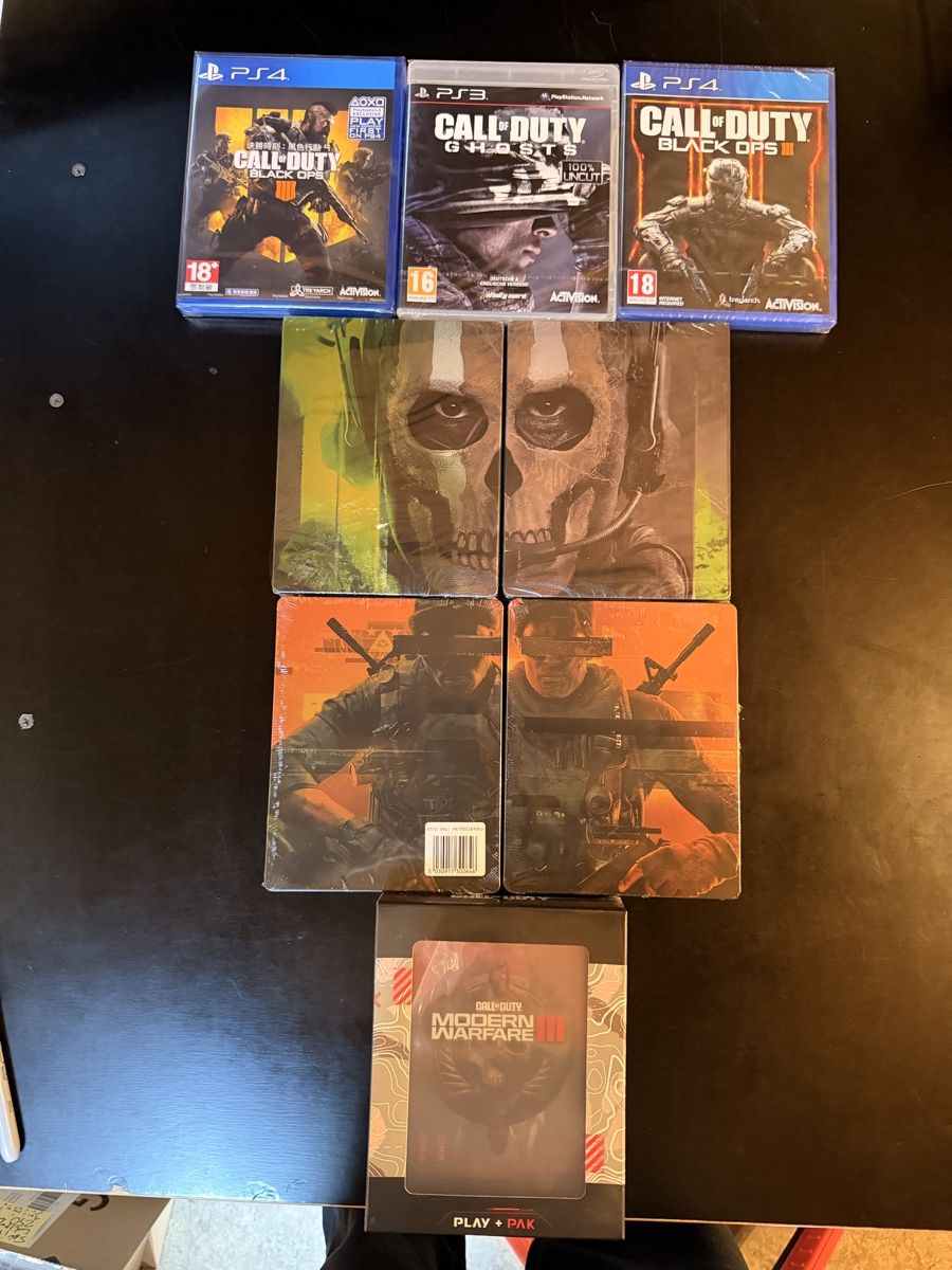 Sony Spiele: Call off Duty Samllung – Neu und originalverpackt aus Homberg b. Thun von lucaluca82