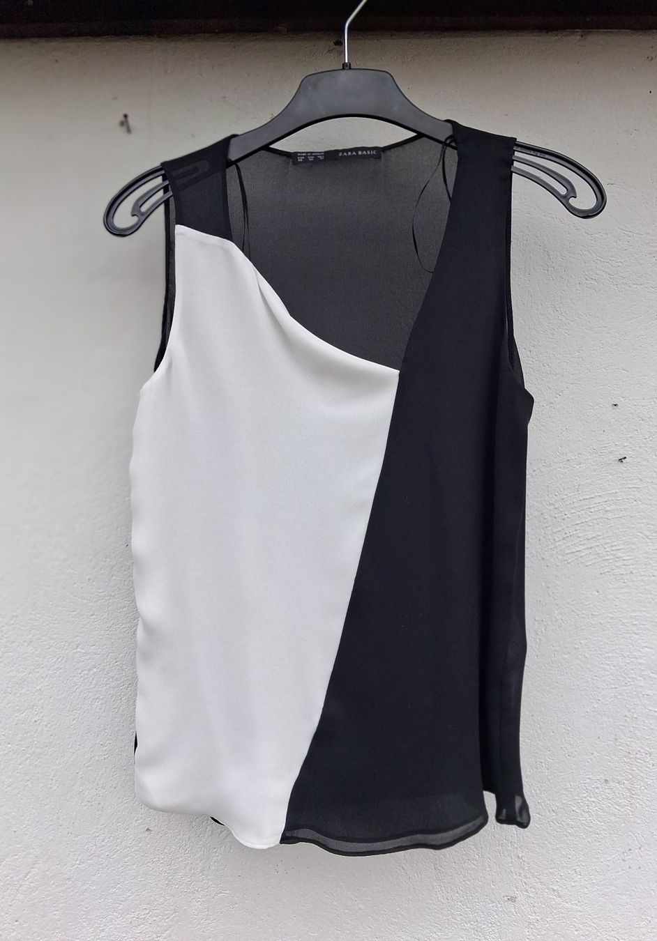 Zara Tops: Zara Basic Top schwarz weiss, Grösse XS – Gebraucht aus Wald ZH von e8e