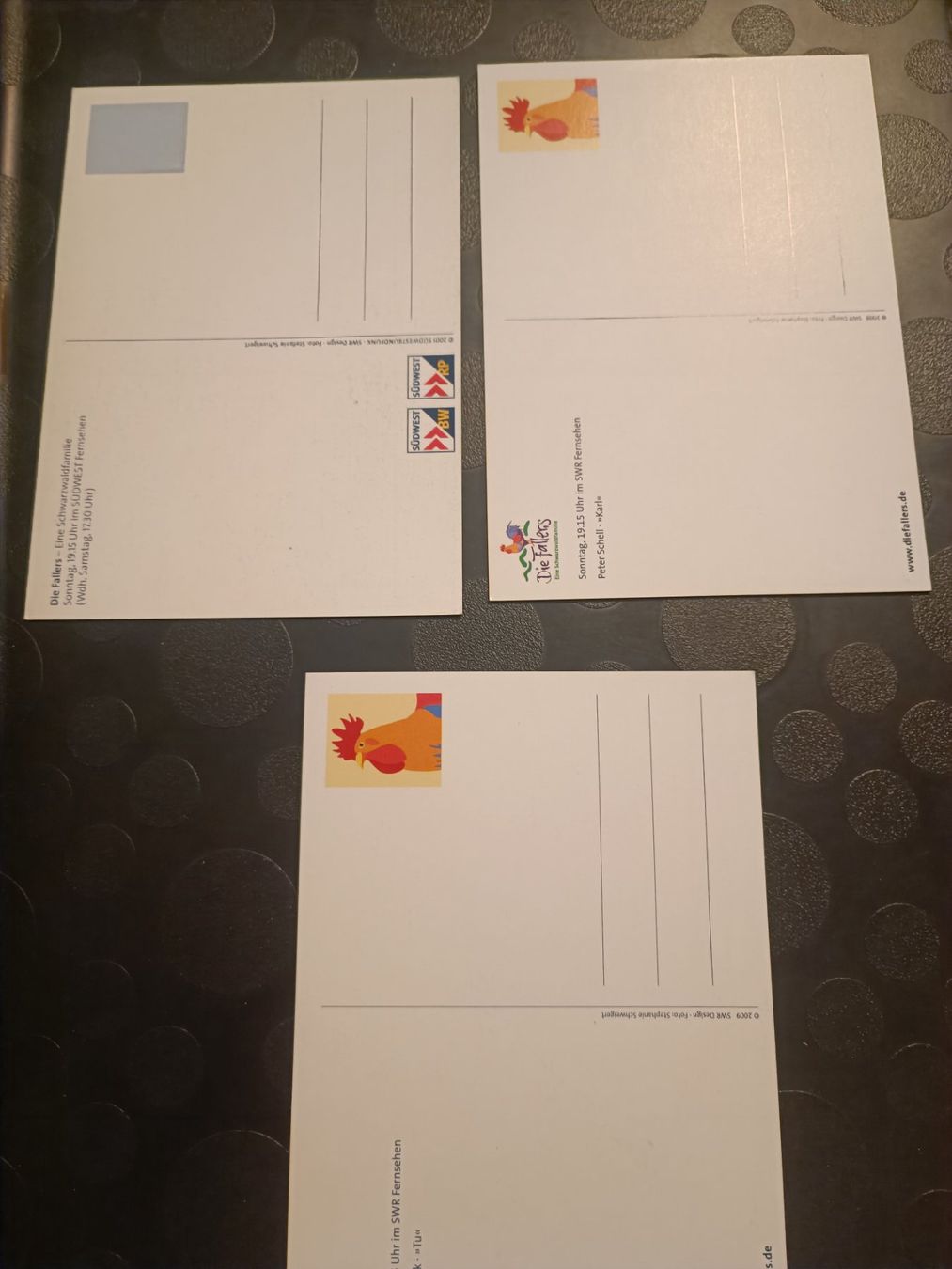 Autographes: "Die Fallers"- 3x handsigniert – D'occasion à Menziken par Artographs 1