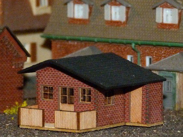 Modellini di ferrovie: Modellbahn Union N-H00020 Gartenhäuschen 2er-Set – Nuovo e nell'imballaggio originale da Neukirch a.d. Thur venduto da Modellbau-Artikel