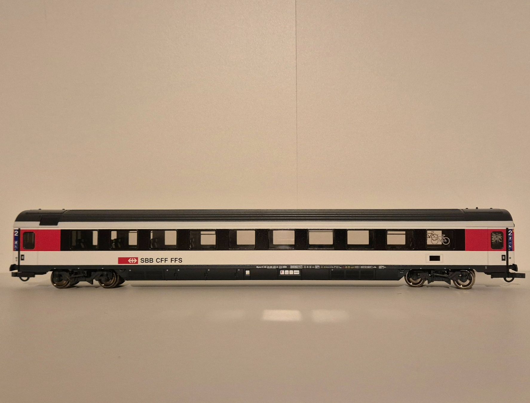 Roco Modellini di ferrovie: Roco SBB EC Wagen Bpm 61 2. Klasse – Nuovo (secondo la descrizione) da Wittenwil venduto da ced_q8j7