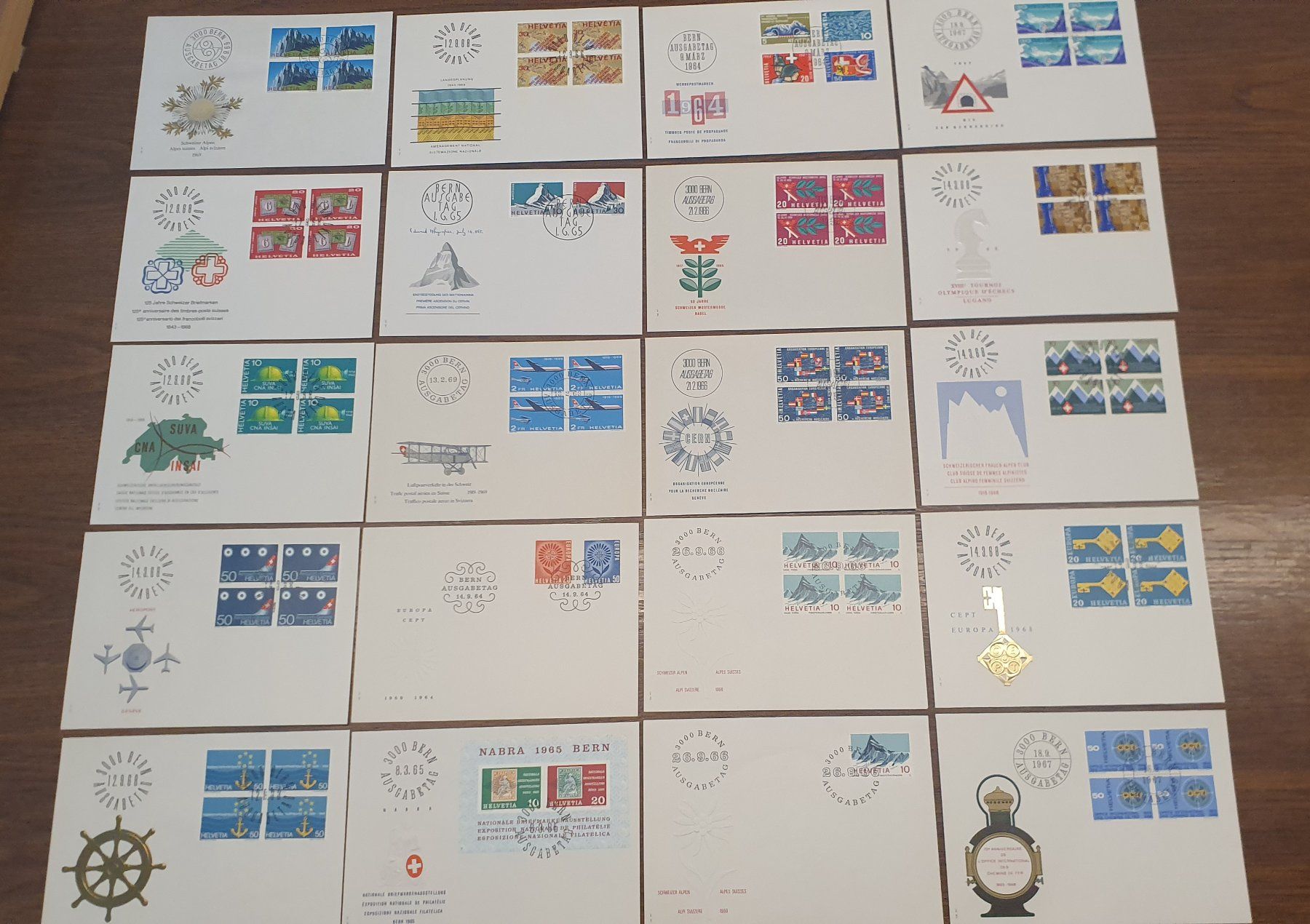Tous les timbres: Total 162 verschiedene tolle Briefe – D'occasion à Härkingen par MarianneSi