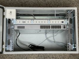 Netzwerkschrank inkl. Switch