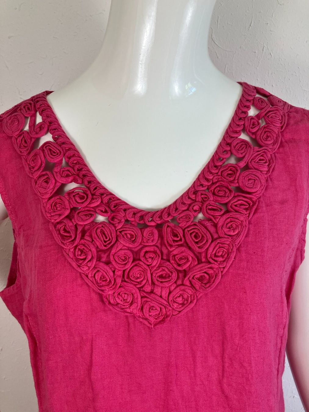 Kleiderpakete: 2 x Leinenkleider pink und hellblau ca.Gr44 – Gebraucht aus Laupen ZH von kar_lfz6 4