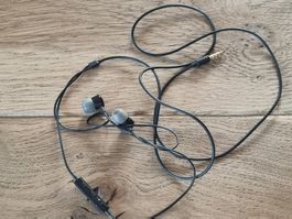 Écouteurs intra-auriculaires noir jack 3.5mm avec command...