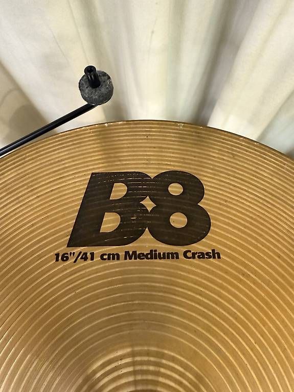 Sabian Musikinstrumente: Sabian B8 Medium Crash 16" – Gebraucht aus Oftringen von fah_6chf 1