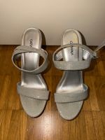 High heels silber