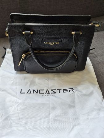 Sac Lancaster noir cuir, neuf