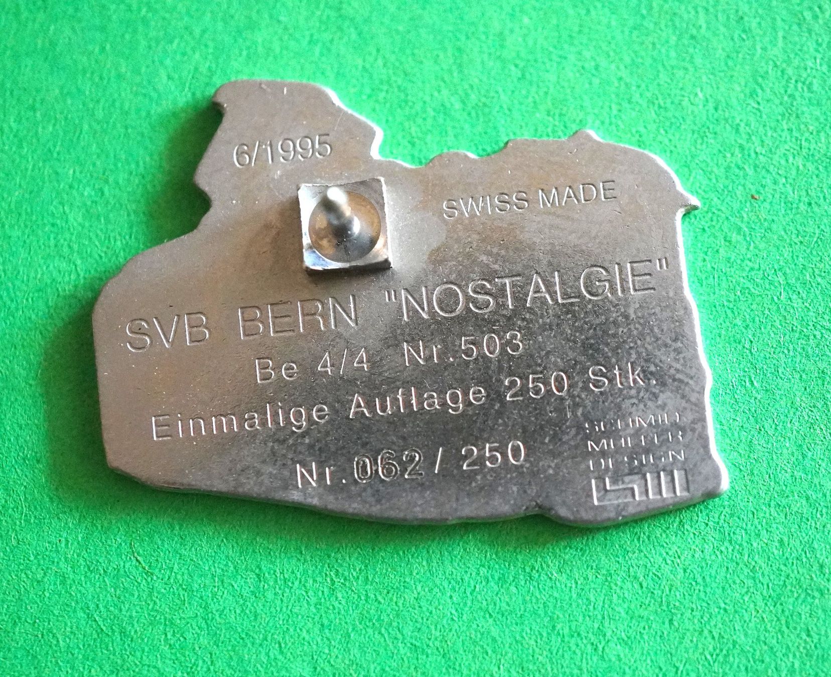 Placchette & Badge: Pin SVB Schweisswagen Schmid Müller – Usato da Worb venduto da worb01 1