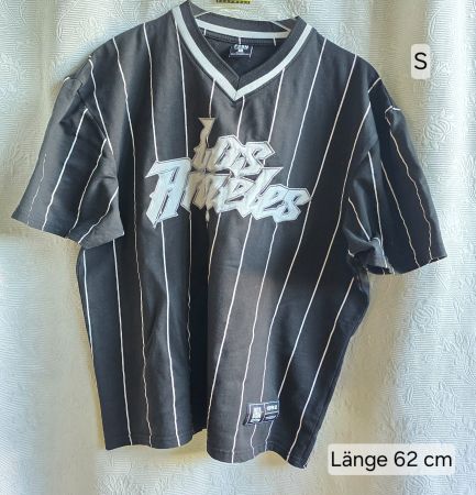 T-Shirt Los Angeles gestreift Grösse S