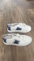 Damen Sneaker weiss blau Grösse 38.5/39