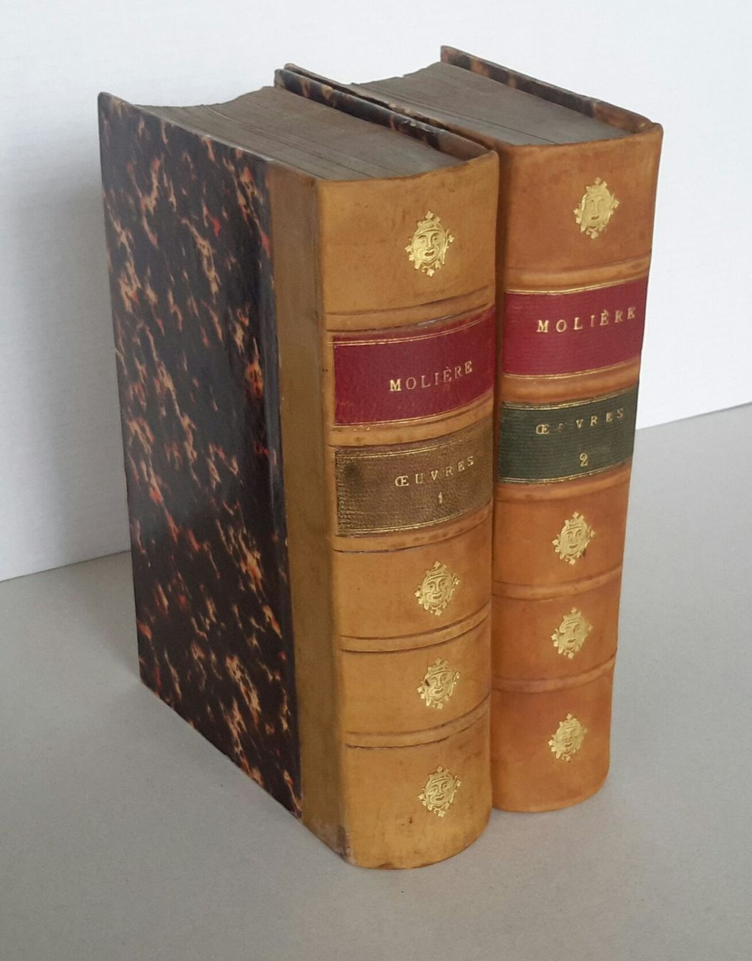 Libri: Oeuvres complètes de Molière , 2 Vols, Paris ca. 1900 . – Usato da Burgdorf venduto da Olli.34