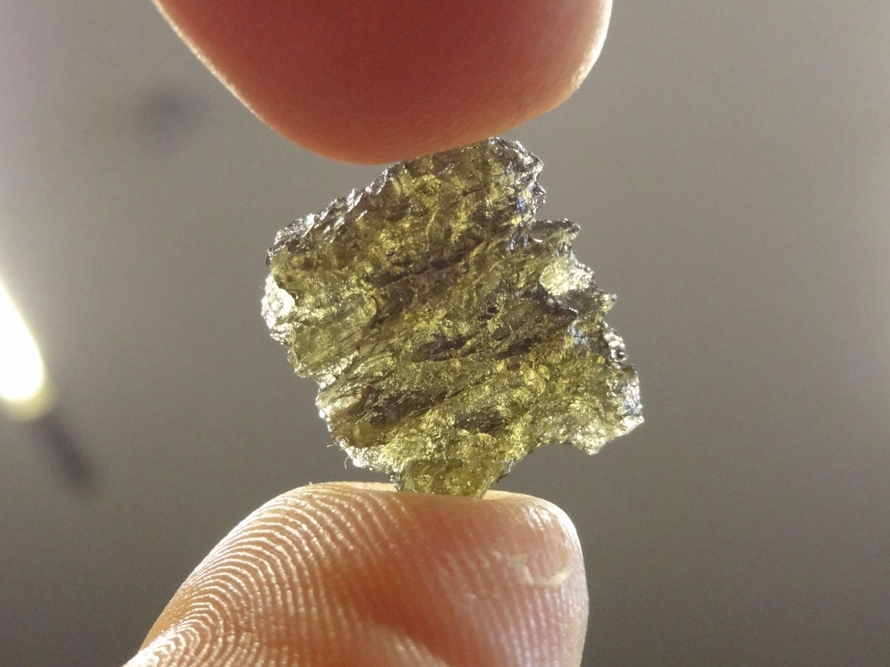 Mineralien & Heilsteine: Tektit MOLDAVIT Meteorit Einschlag Krater Meteoriten – Neu (gemäss Beschreibung) aus Kerzers von djstarsky73