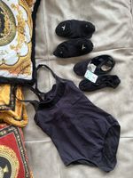 Ballettanzug + Spitzenschuhe, Gr. 36/37🩰