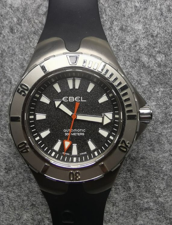 Mouvement De Montre EBEL AQUATICA 300 - Réf EA120K62, Calibre ETA 2692A2, Acier, Occasion