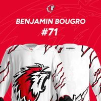 #71 Benjamin Bougro - Maillot d'échauffement 2023-24