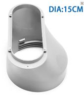 Adapter für Klimaanlage Abluftschlauch Rohrdurchmesser 150mm