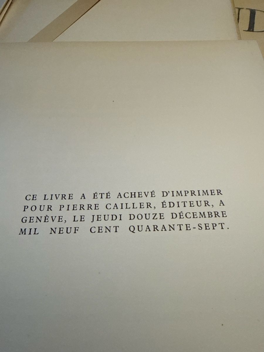 Libri: Quatorze juillet de Jean Marteau 6 litho de CHAVAZ – Usato da Schmitten FR venduto da Hohezelg 2