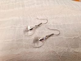 Handgemachte ohrringe aus glas crystal