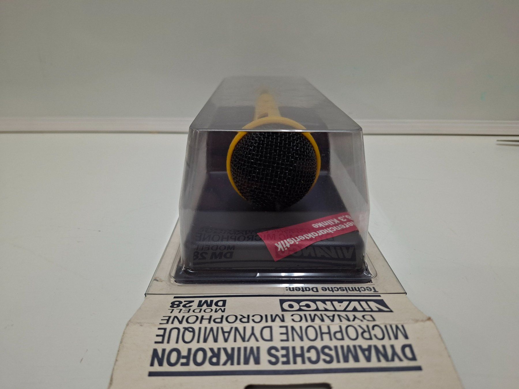 Microfoni: Dynamisches Mikrofon DM 26 von Vivanco – Nuovo e nell'imballaggio originale da Wettingen venduto da Wendemarket 3