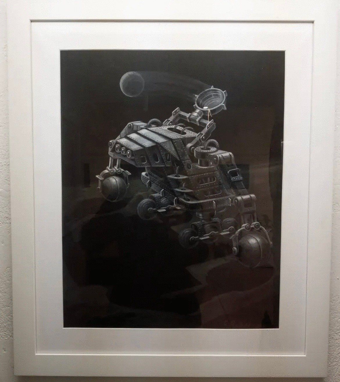 Dipinti: Carlo Rambaldi "Schöpfer von E.T" - Originalgemälde. 1983 – Usato da Ponte Tresa venduto da 11GalleriaAlterEgo11 1