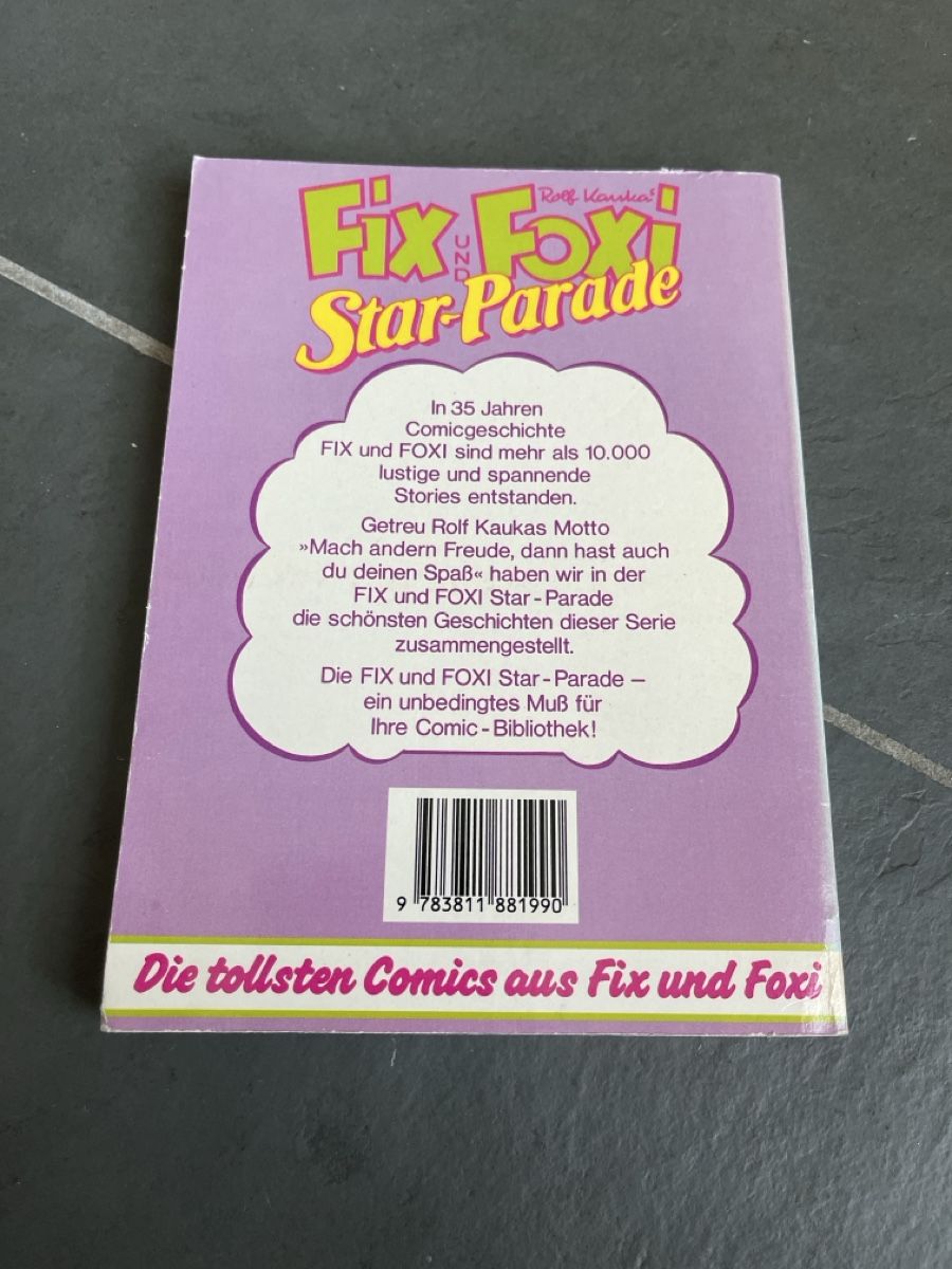 BD: Fix und Foxi Star-Parade Comic – D'occasion à Unterkulm par AnoliOccasion 1